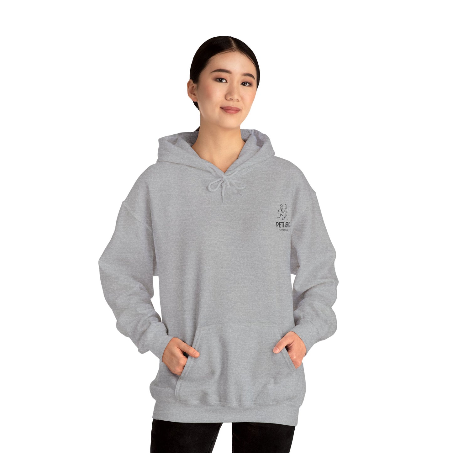 Pete and Eric Sportswear Logo Hoodie