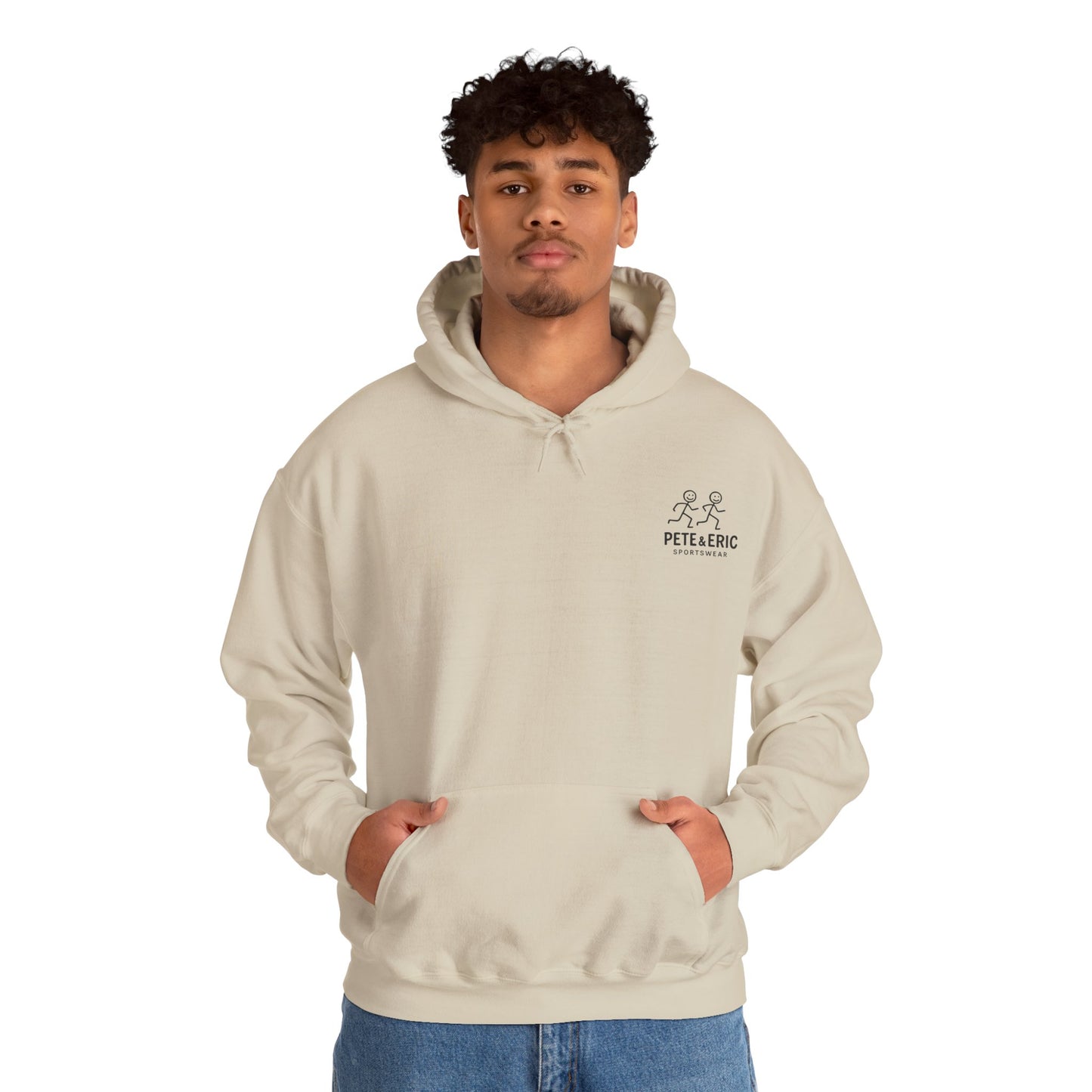 Pete and Eric Sportswear Logo Hoodie