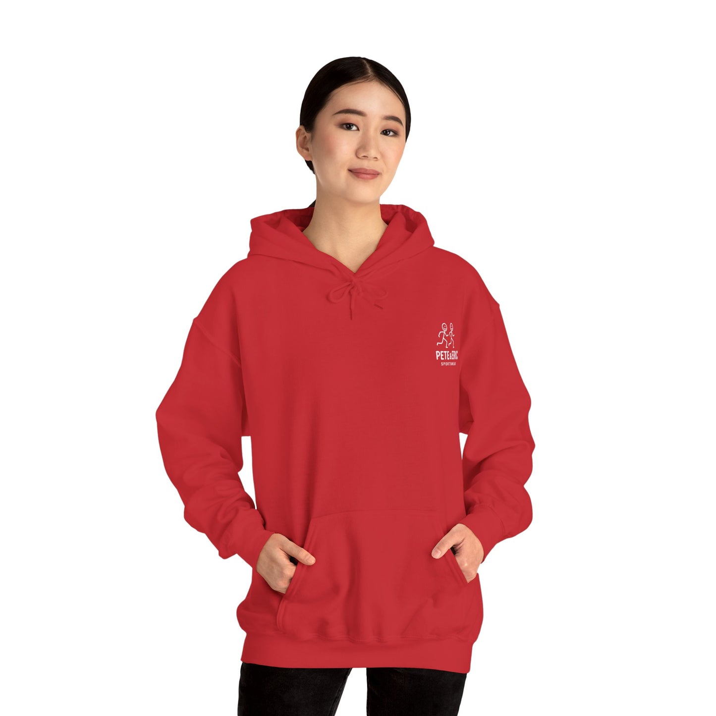Pete and Eric Sportswear Logo Hoodie