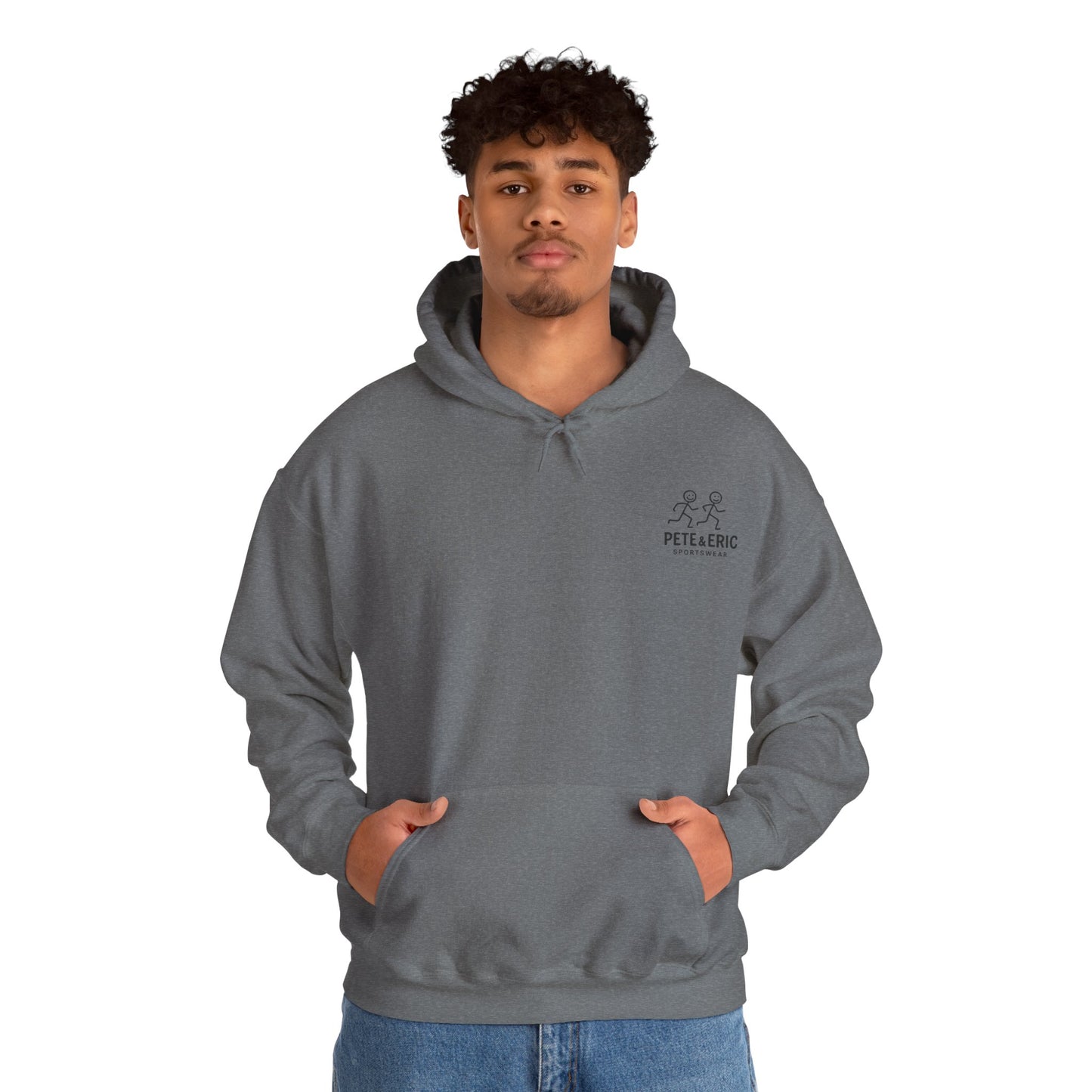 Pete and Eric Sportswear Logo Hoodie
