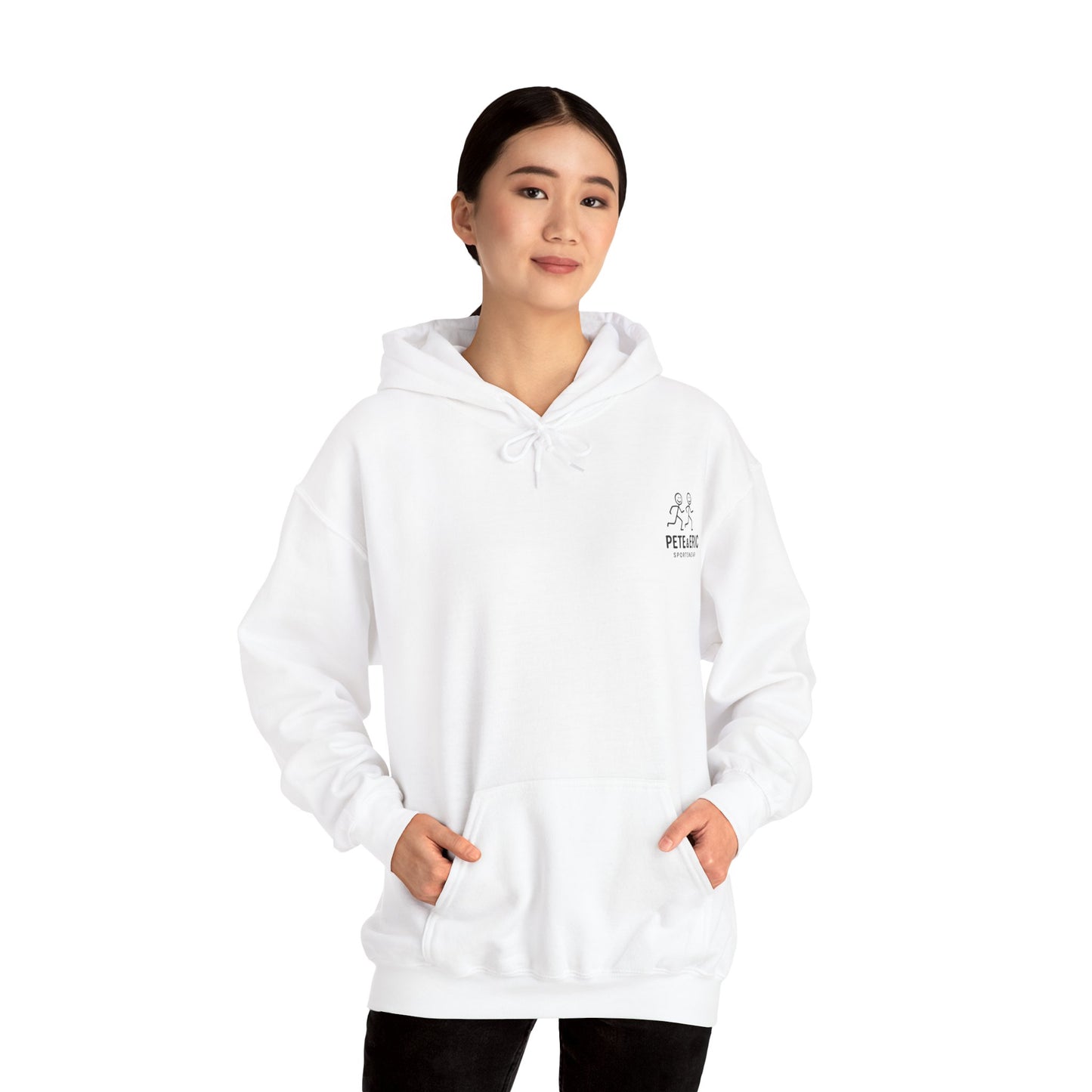 Pete and Eric Sportswear Logo Hoodie
