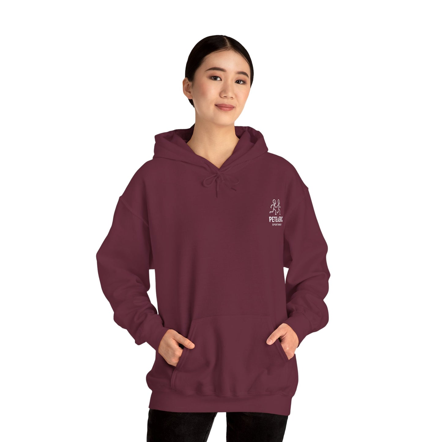 Pete and Eric Sportswear Logo Hoodie