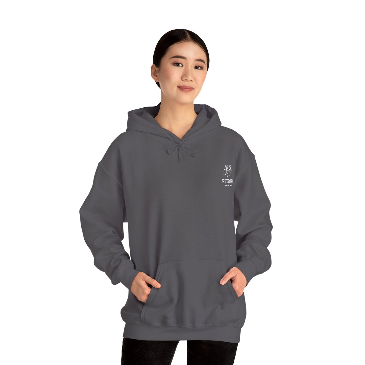 Pete and Eric Sportswear Logo Hoodie UK
