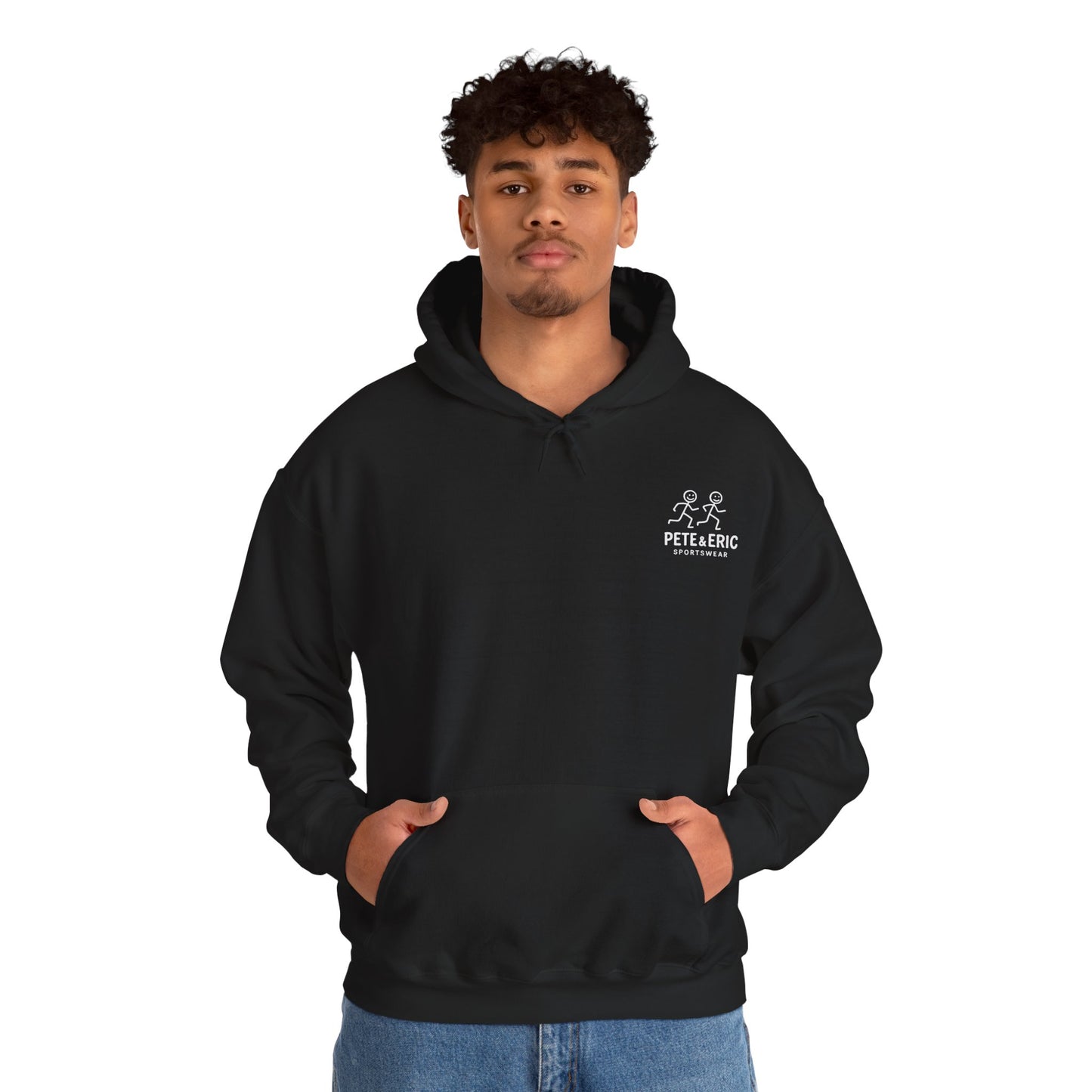 Pete and Eric Sportswear Logo Hoodie UK