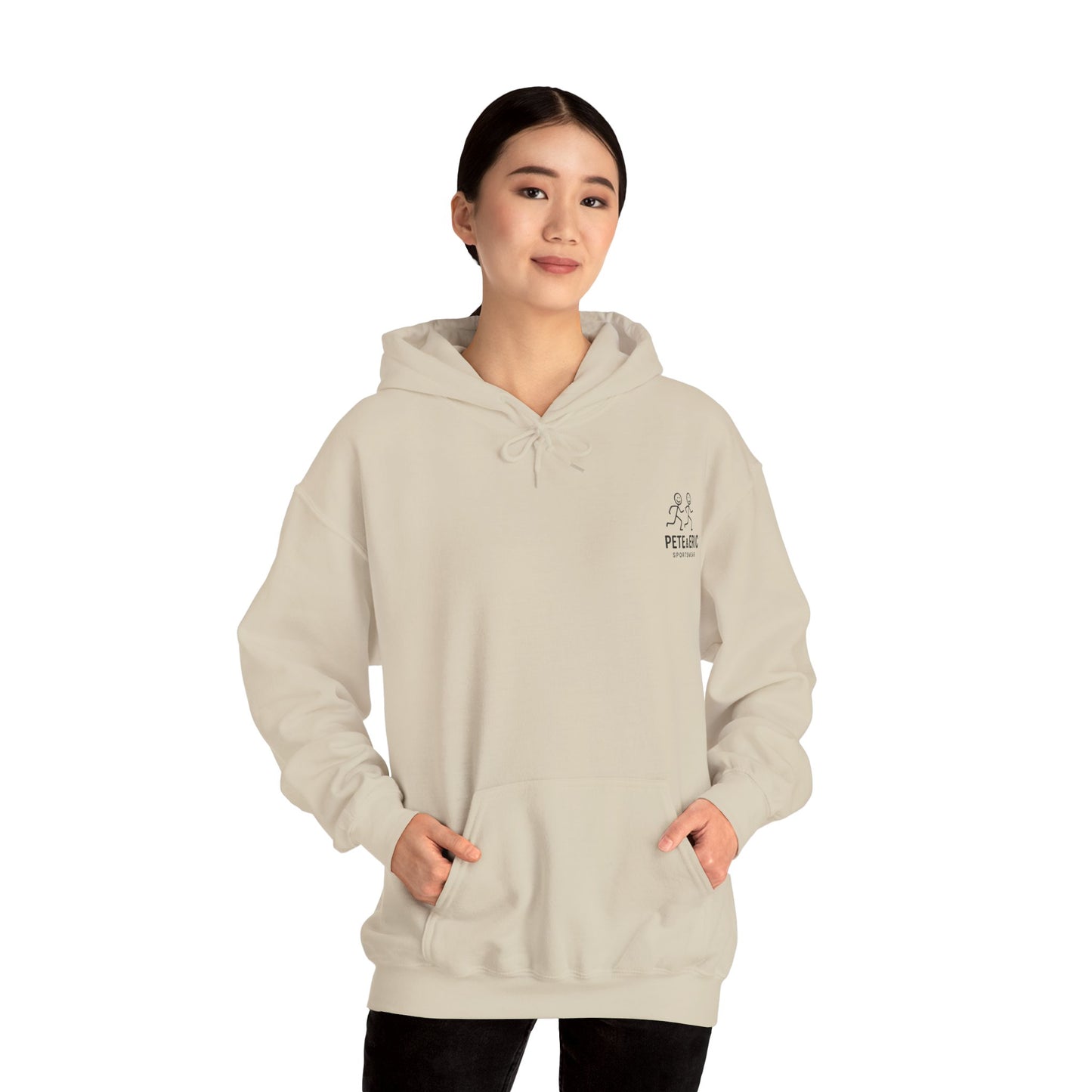Pete and Eric Sportswear Logo Hoodie