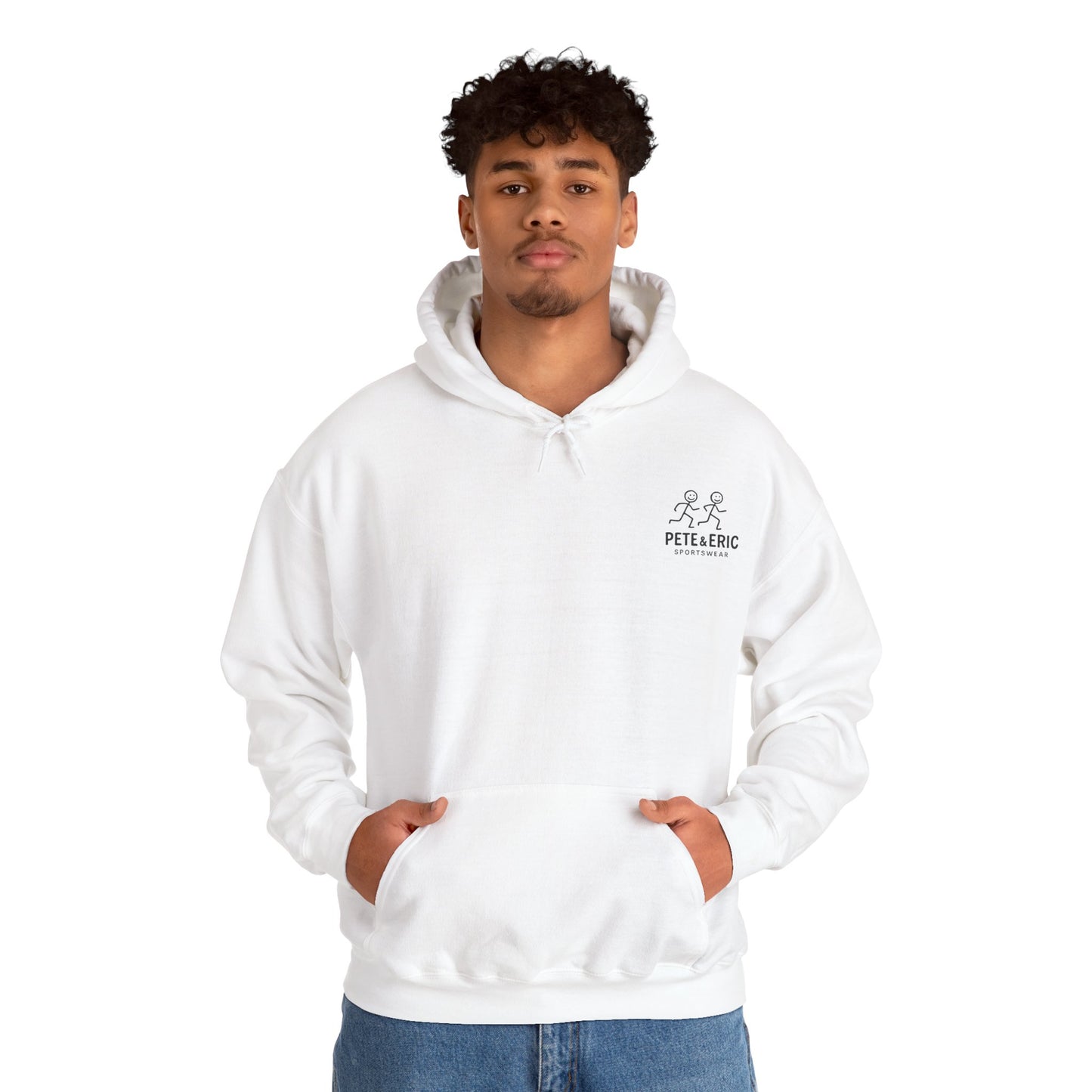 Pete and Eric Sportswear Logo Hoodie