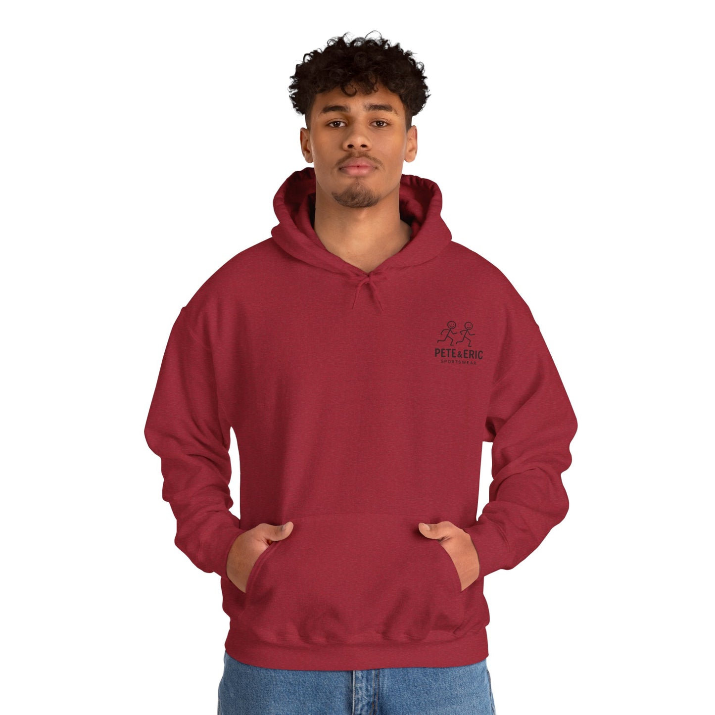 Pete and Eric Sportswear Logo Hoodie