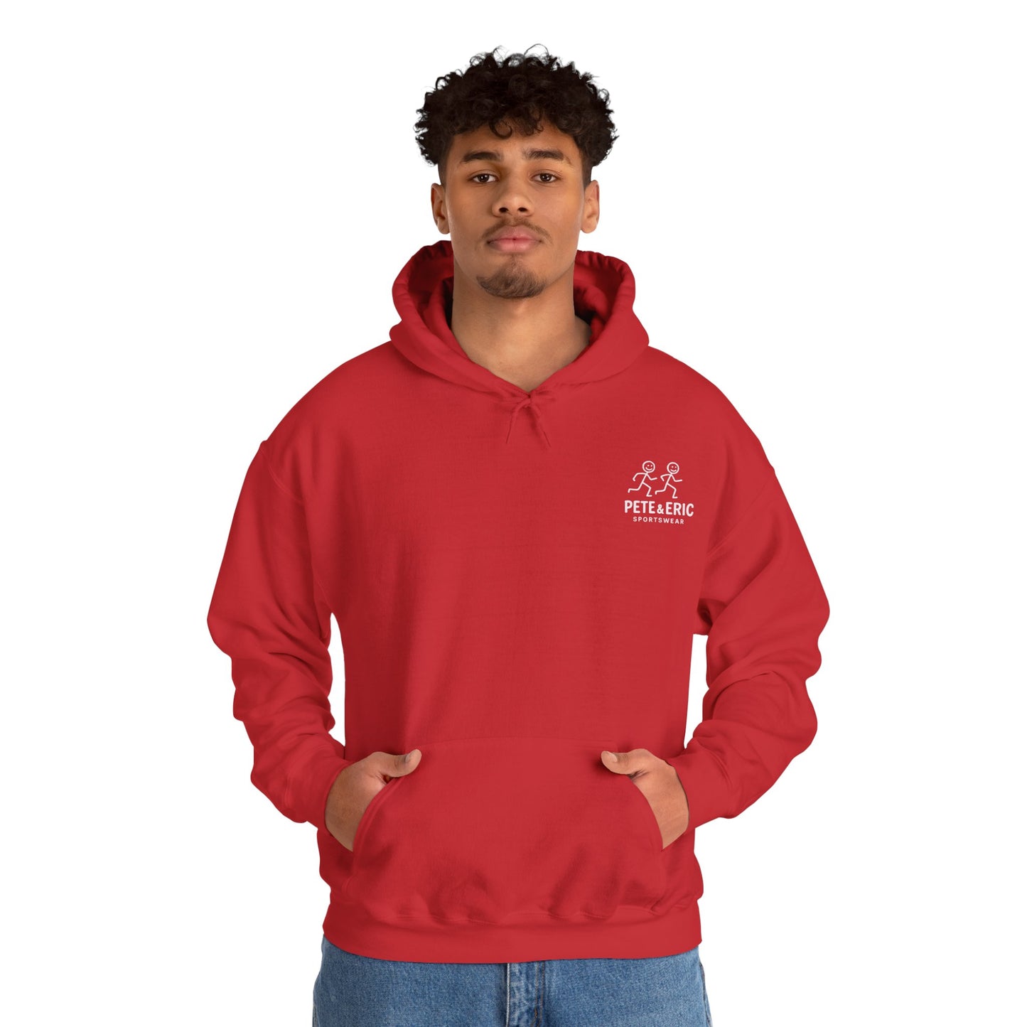 Pete and Eric Sportswear Logo Hoodie
