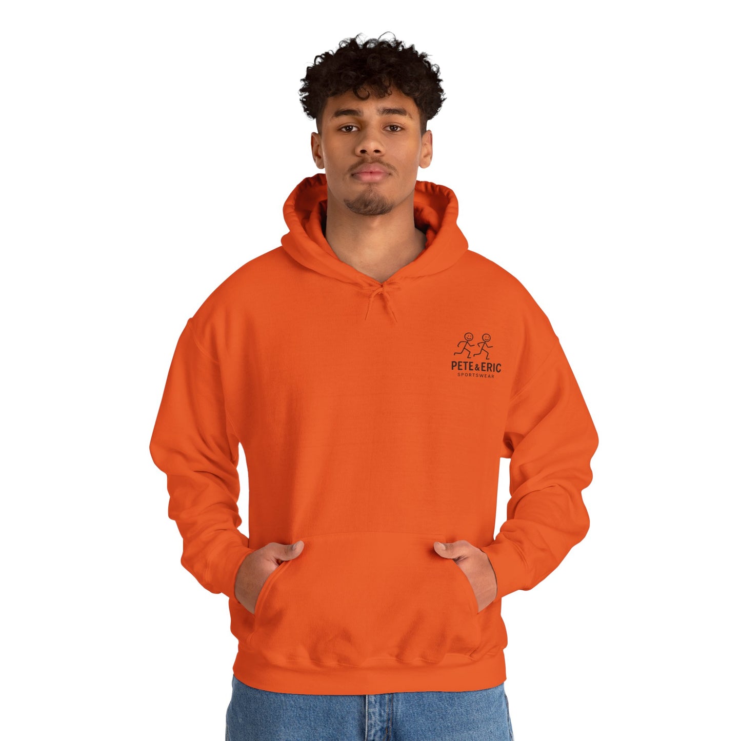 Pete and Eric Sportswear Logo Hoodie