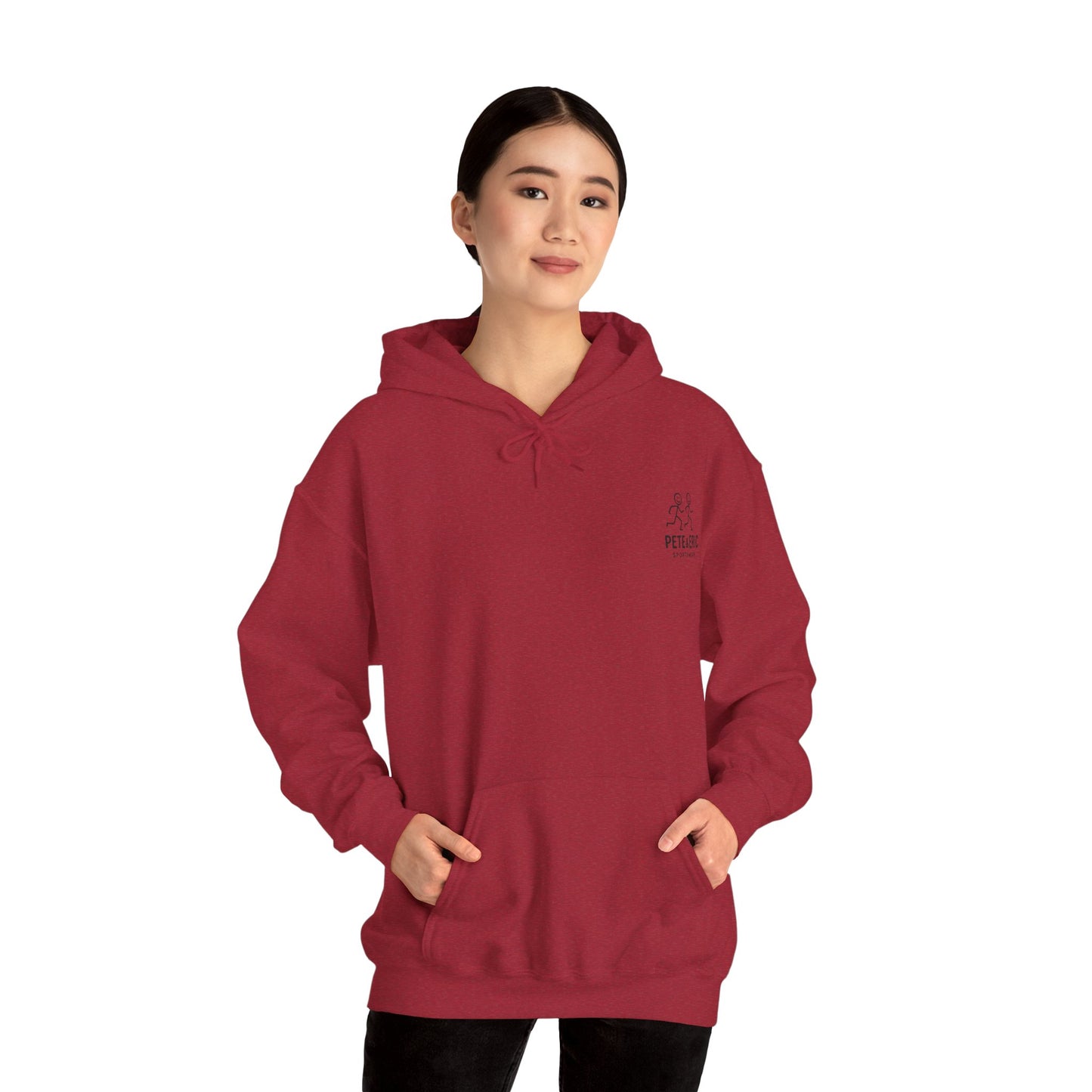 Pete and Eric Sportswear Logo Hoodie