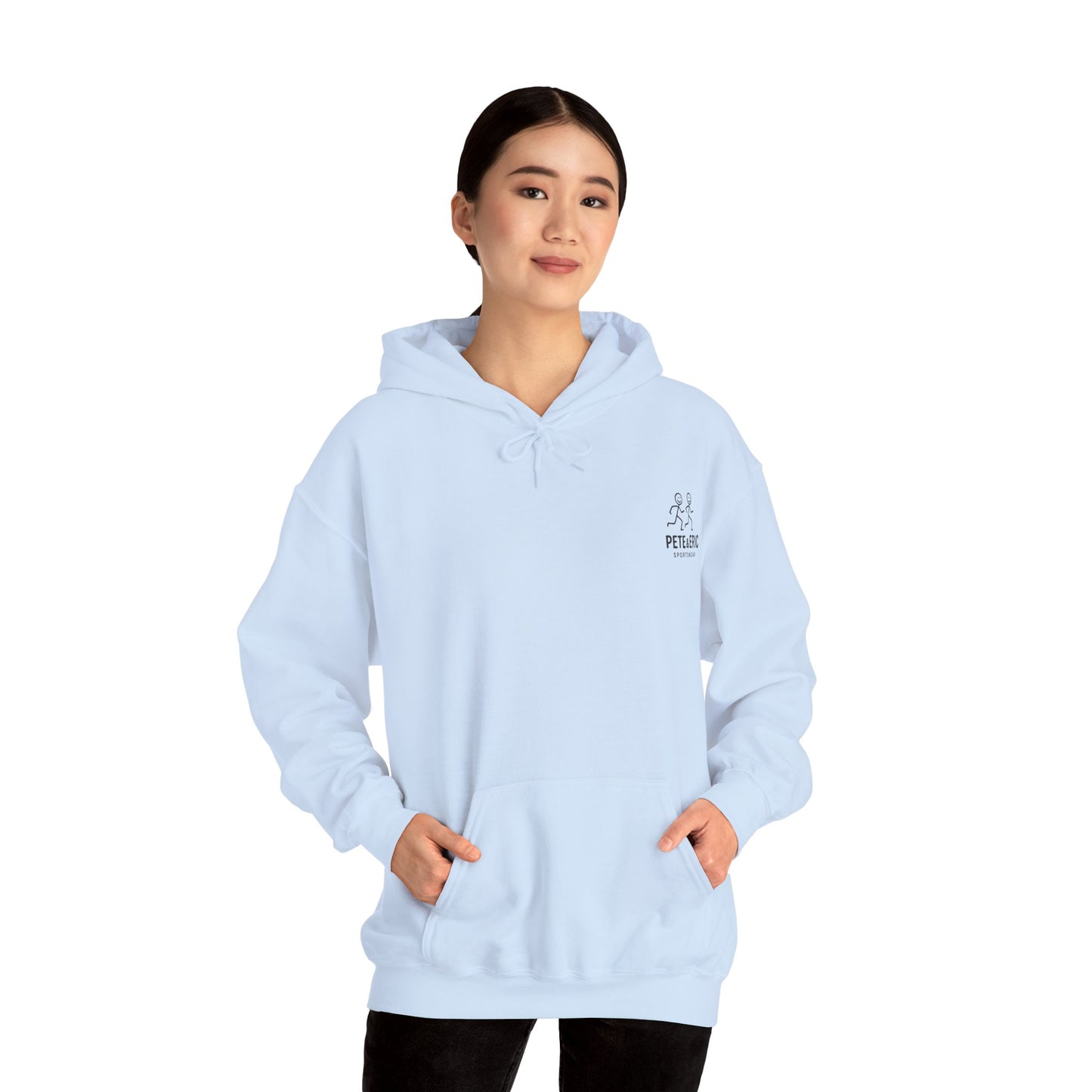 Pete and Eric Sportswear Logo Hoodie
