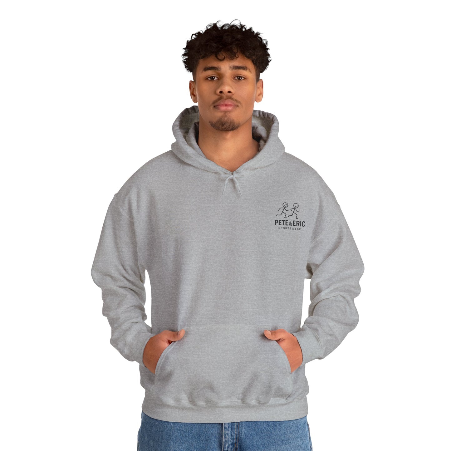 Pete and Eric Sportswear Logo Hoodie