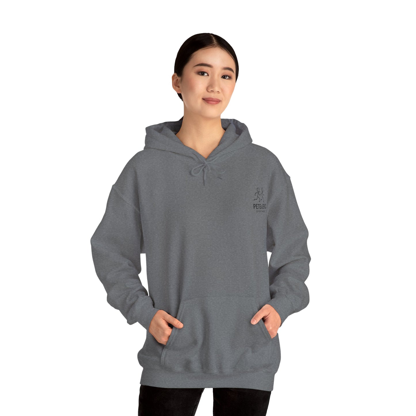 Pete and Eric Sportswear Logo Hoodie