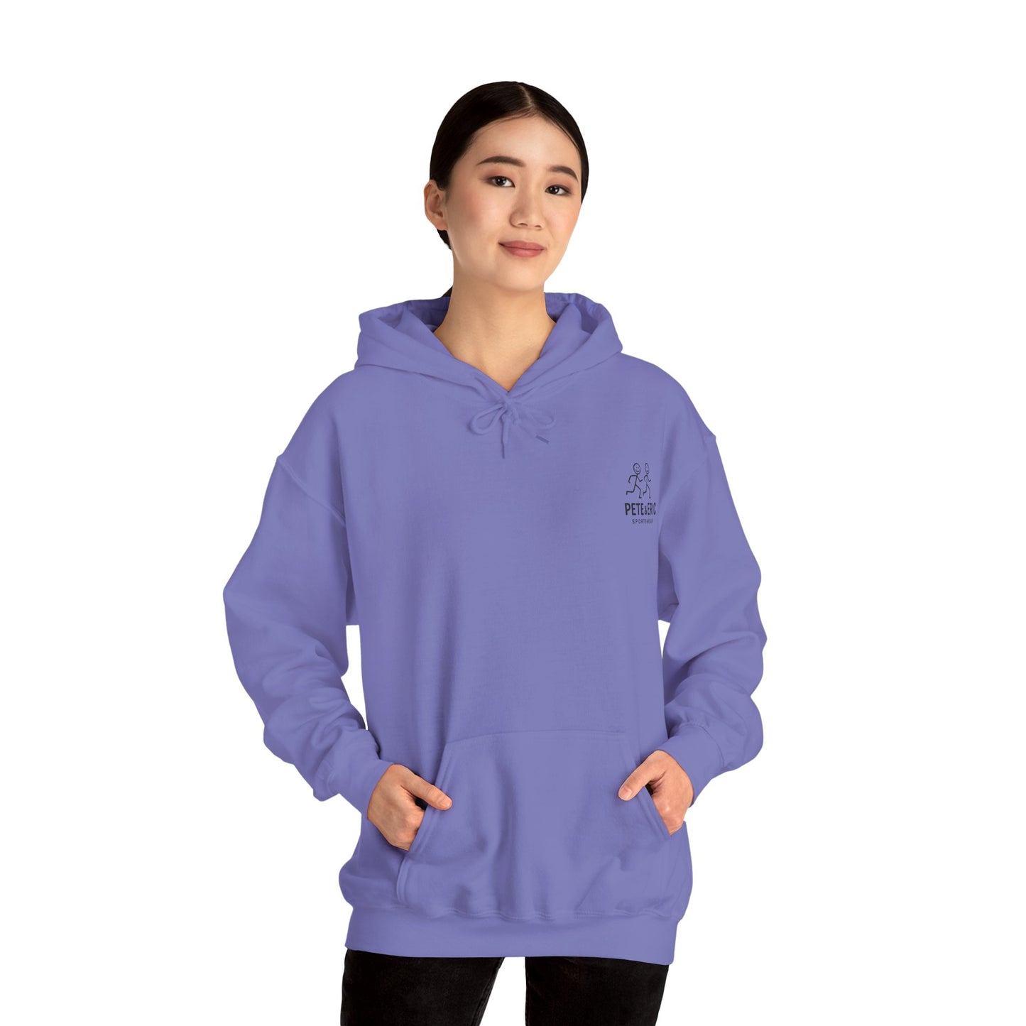 Pete and Eric Sportswear Logo Hoodie
