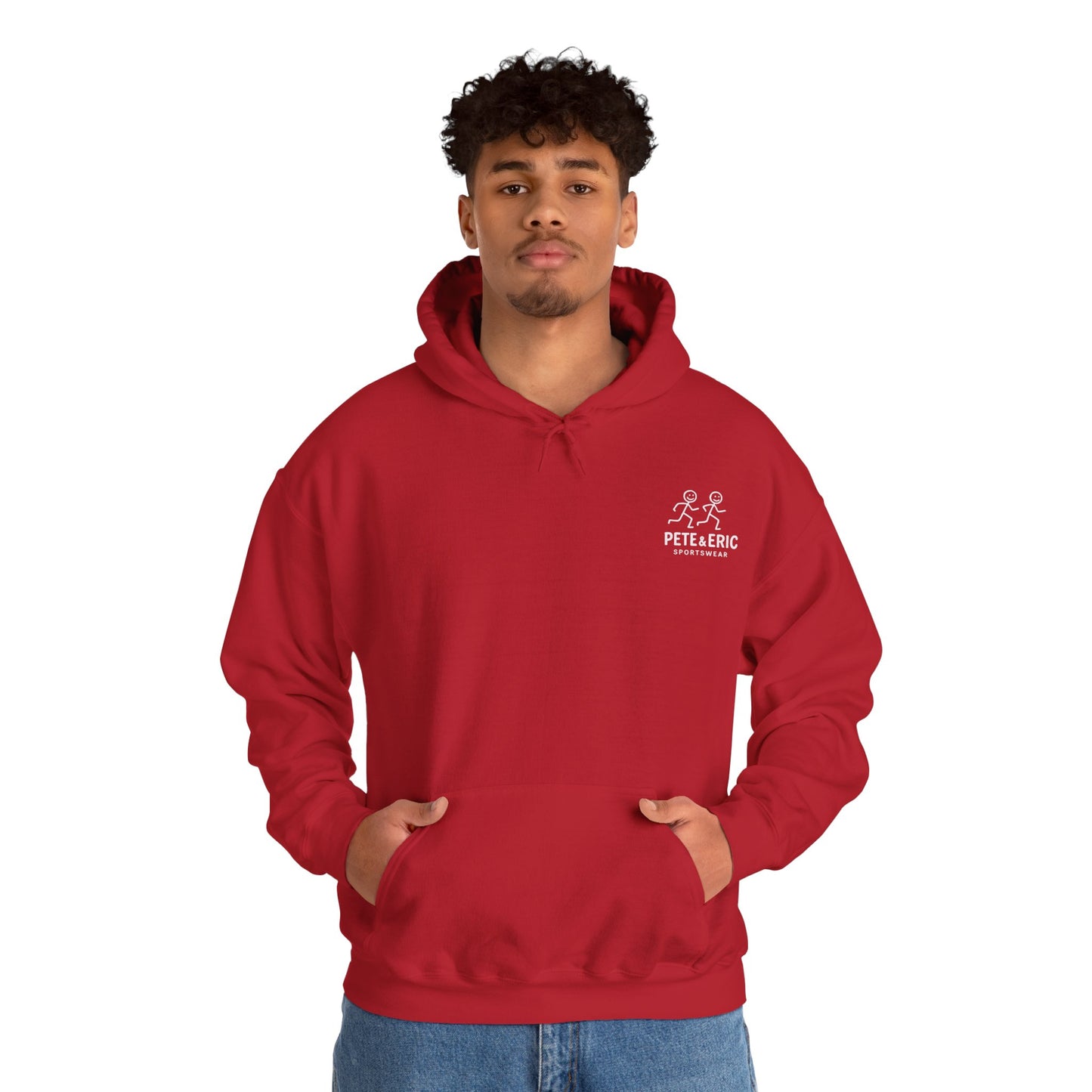 Pete and Eric Sportswear Logo Hoodie UK