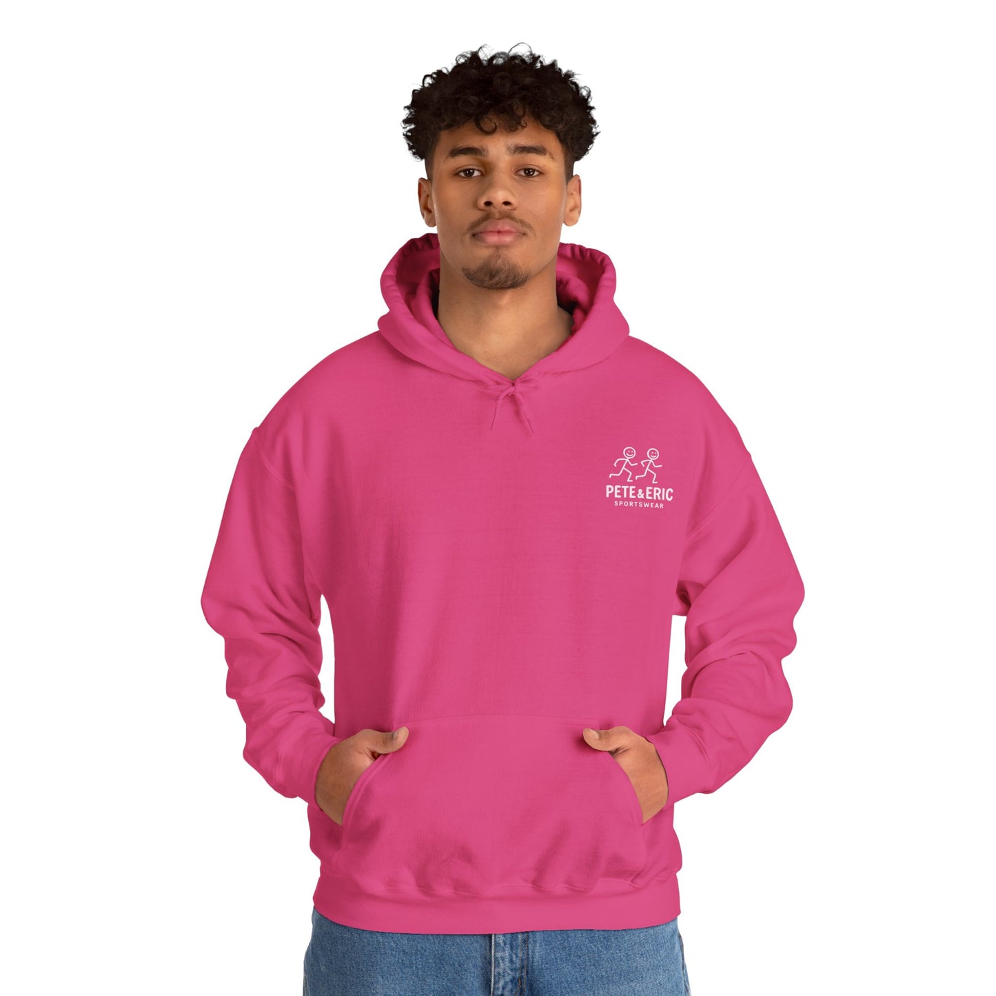 Pete and Eric Sportswear Logo Hoodie UK