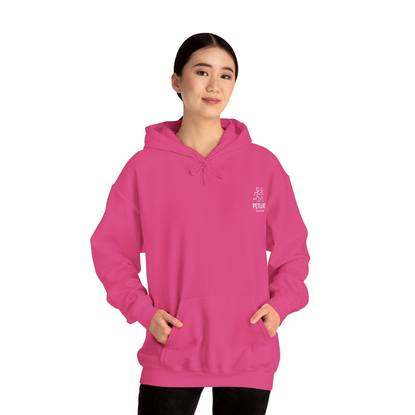 Pete and Eric Sportswear Logo Hoodie UK