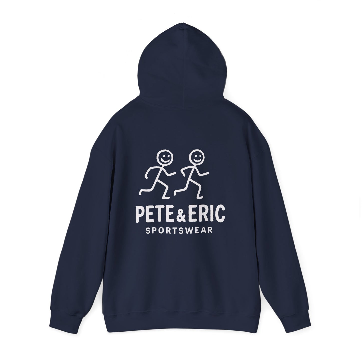 Pete and Eric Sportswear Logo Hoodie UK