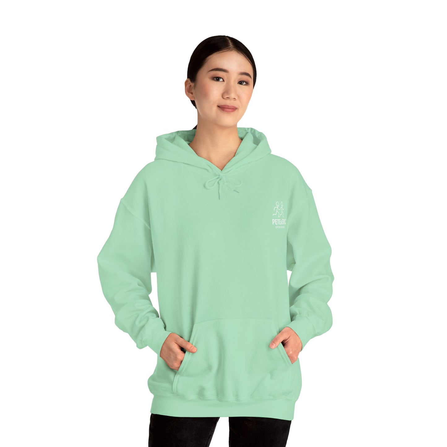 Pete and Eric Sportswear Logo Hoodie UK