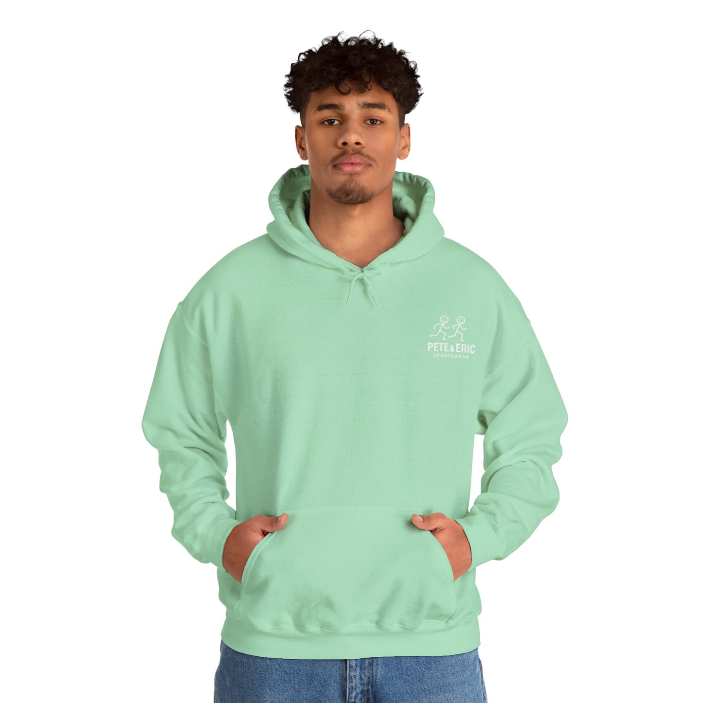 Pete and Eric Sportswear Logo Hoodie UK