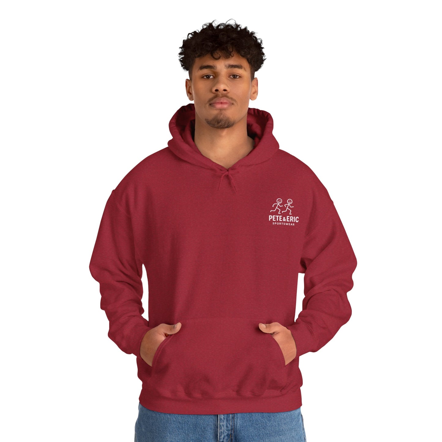 Pete and Eric Sportswear Logo Hoodie UK