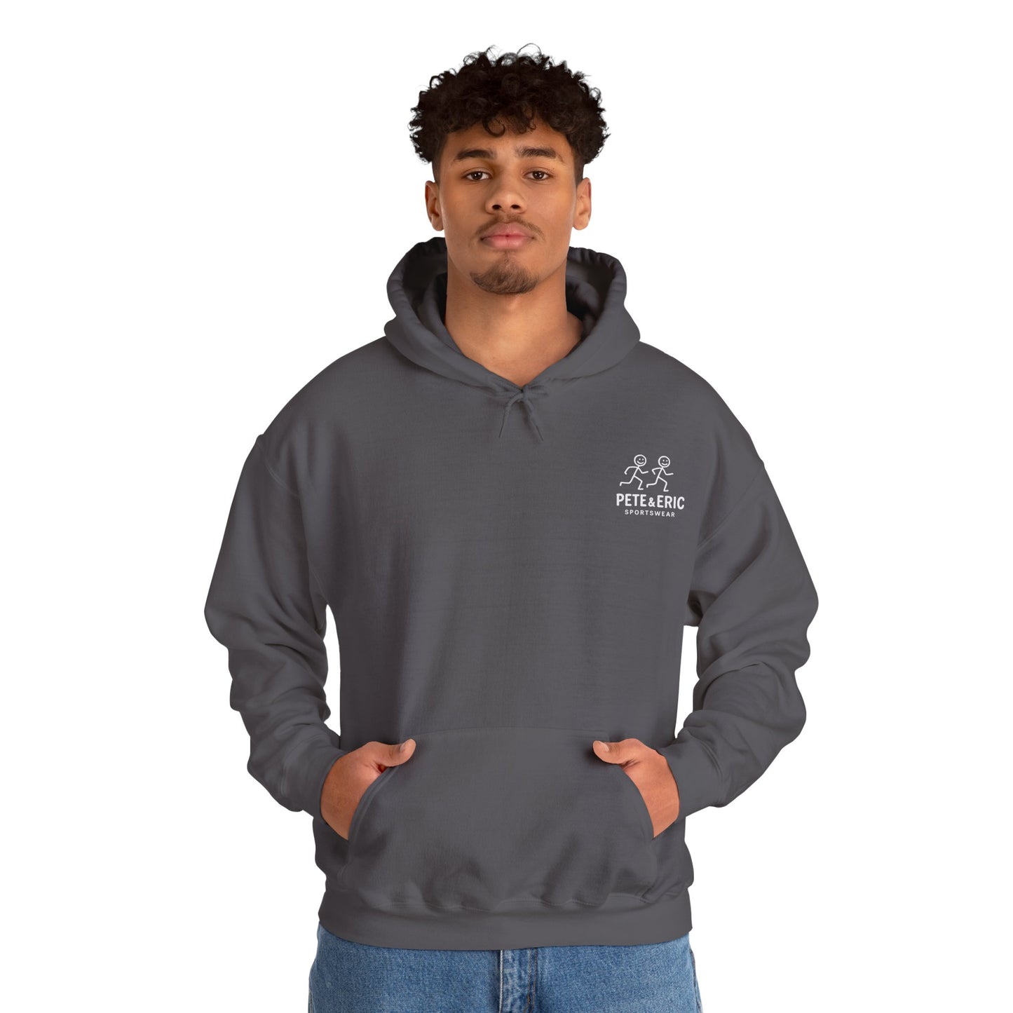 Pete and Eric Sportswear Logo Hoodie UK