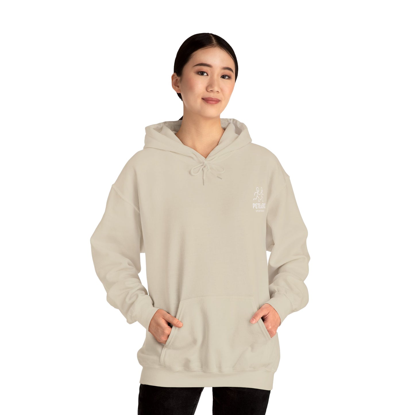 Pete and Eric Sportswear Logo Hoodie UK