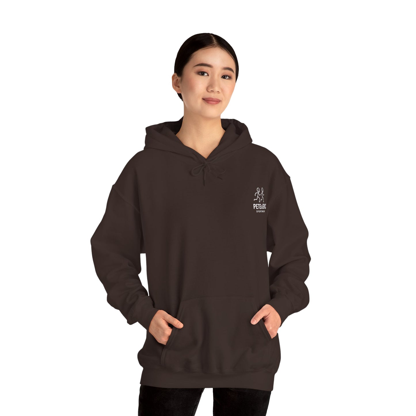 Pete and Eric Sportswear Logo Hoodie UK