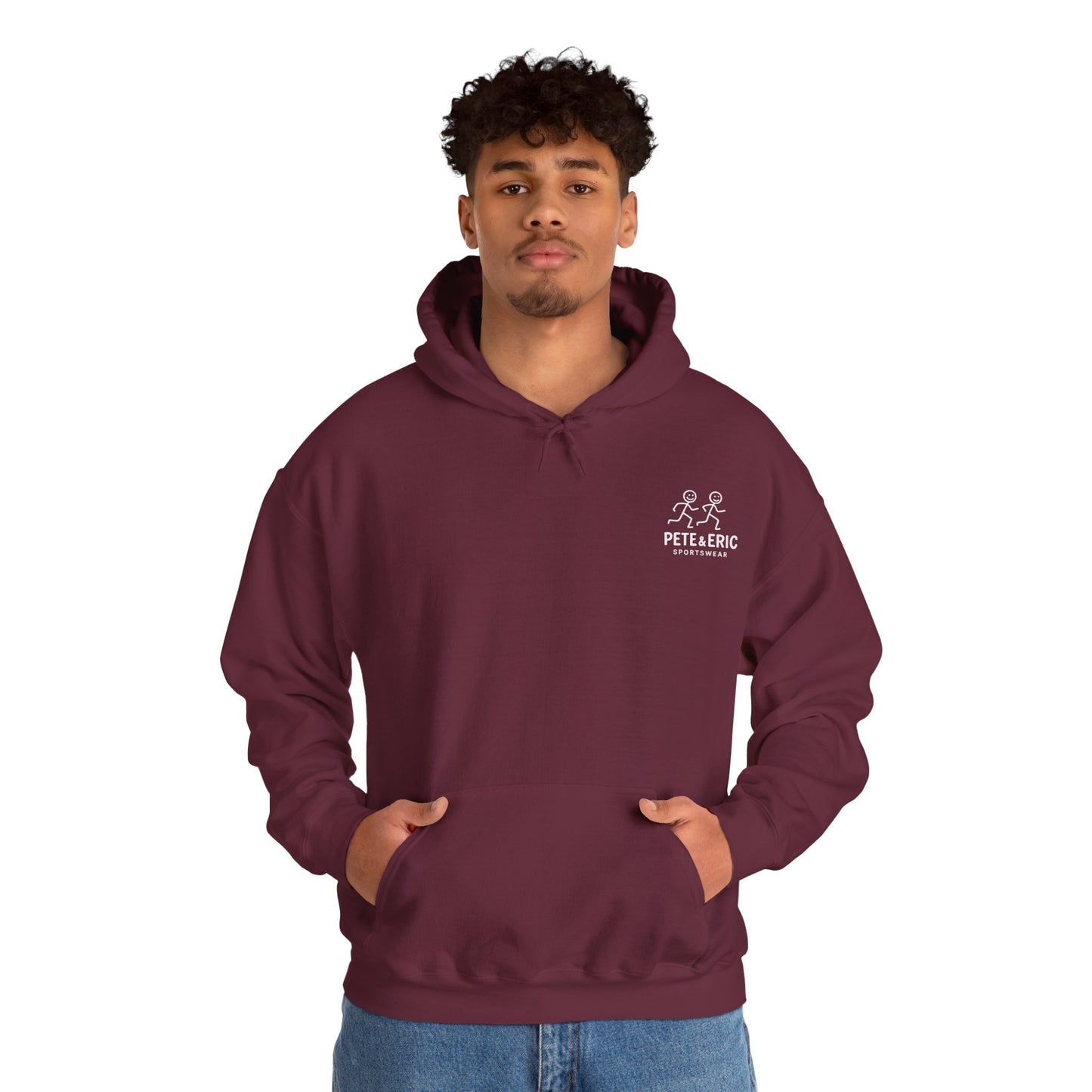 Pete and Eric Sportswear Logo Hoodie