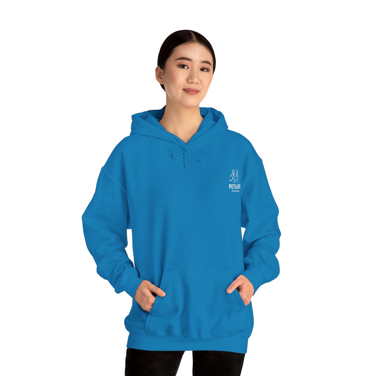 Pete and Eric Sportswear Logo Hoodie UK