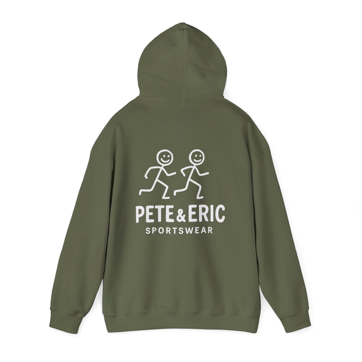 Pete and Eric Sportswear Logo Hoodie UK