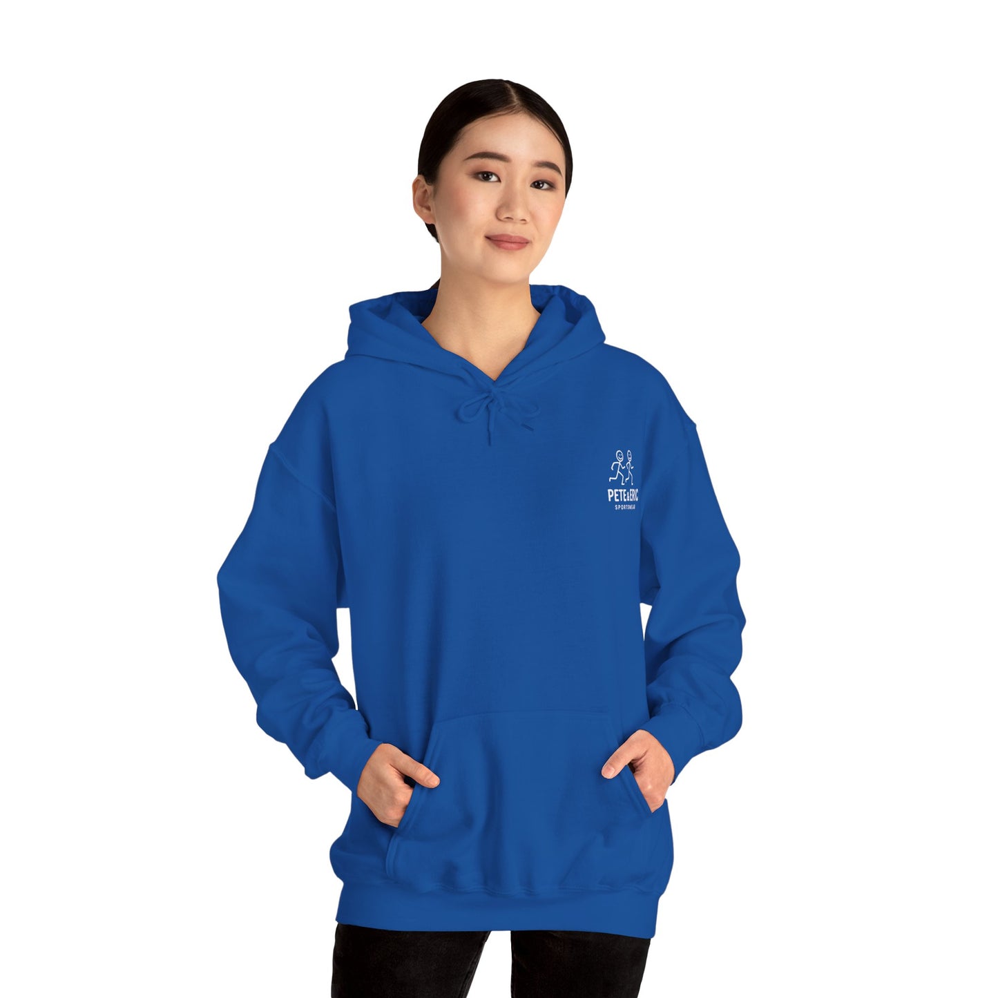 Pete and Eric Sportswear Logo Hoodie UK