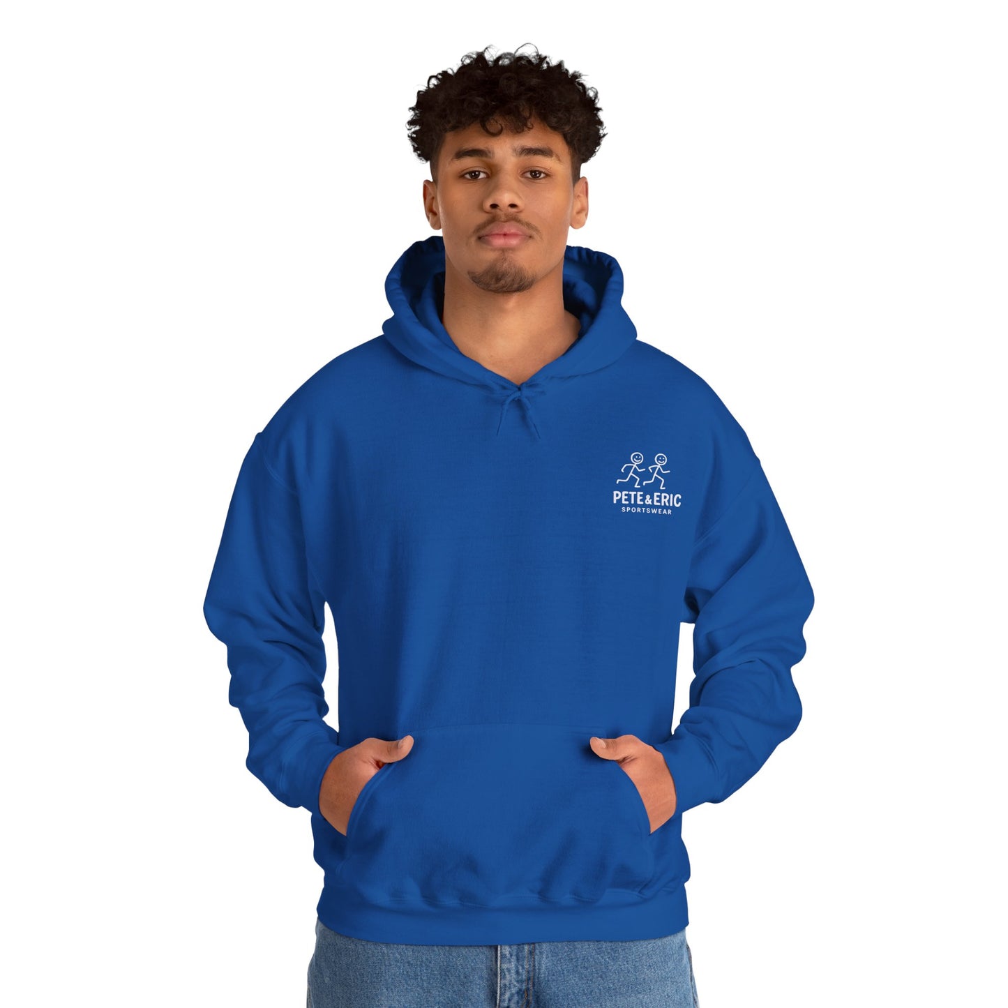 Pete and Eric Sportswear Logo Hoodie UK
