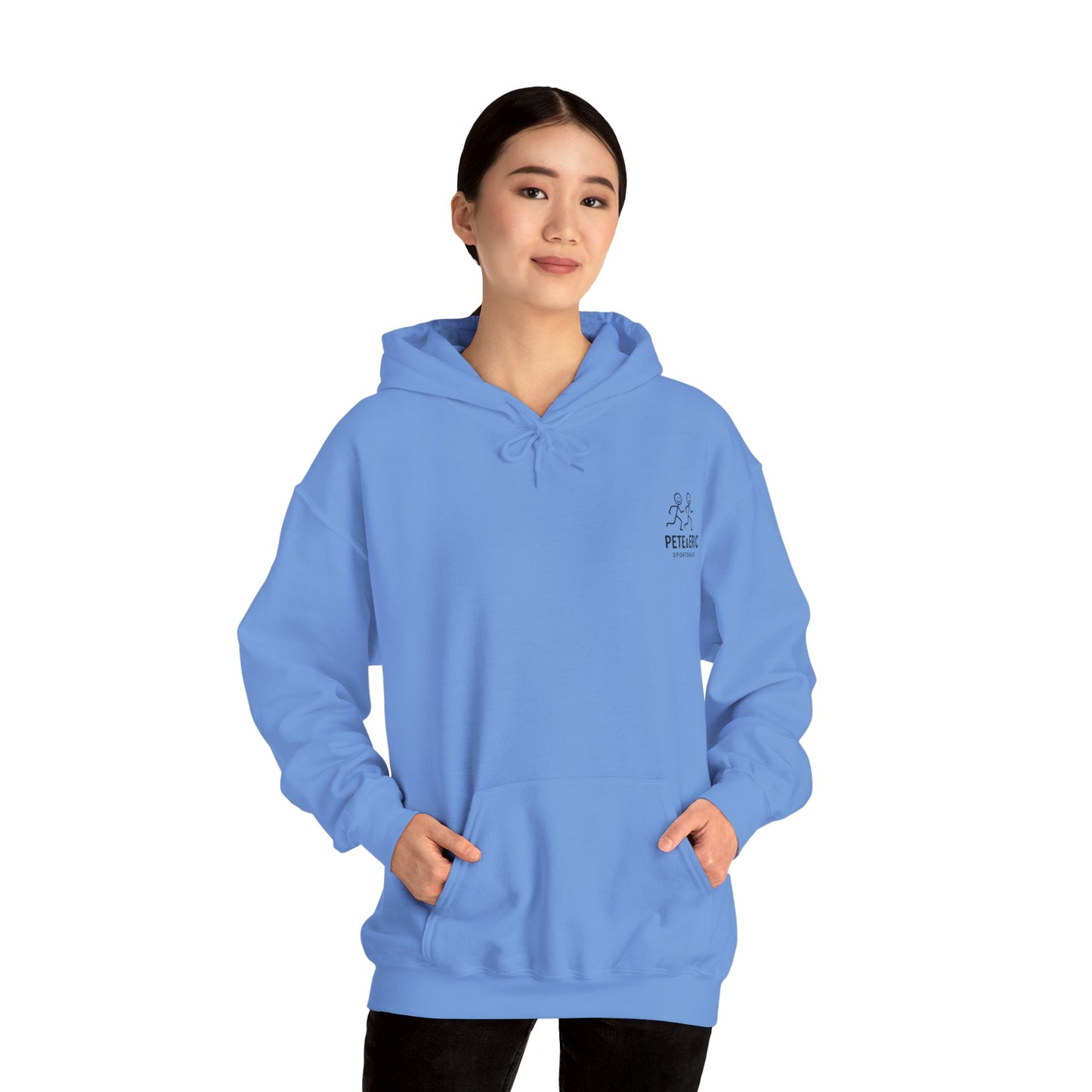 Pete and Eric Sportswear Logo Hoodie