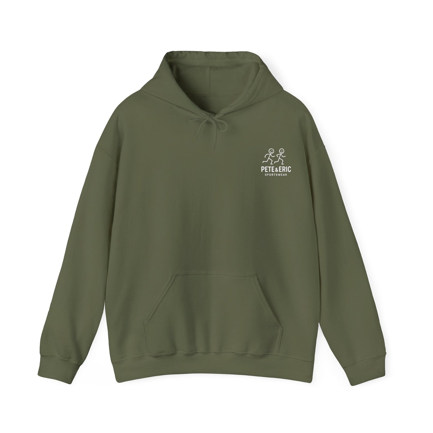 Pete and Eric Sportswear Logo Hoodie UK