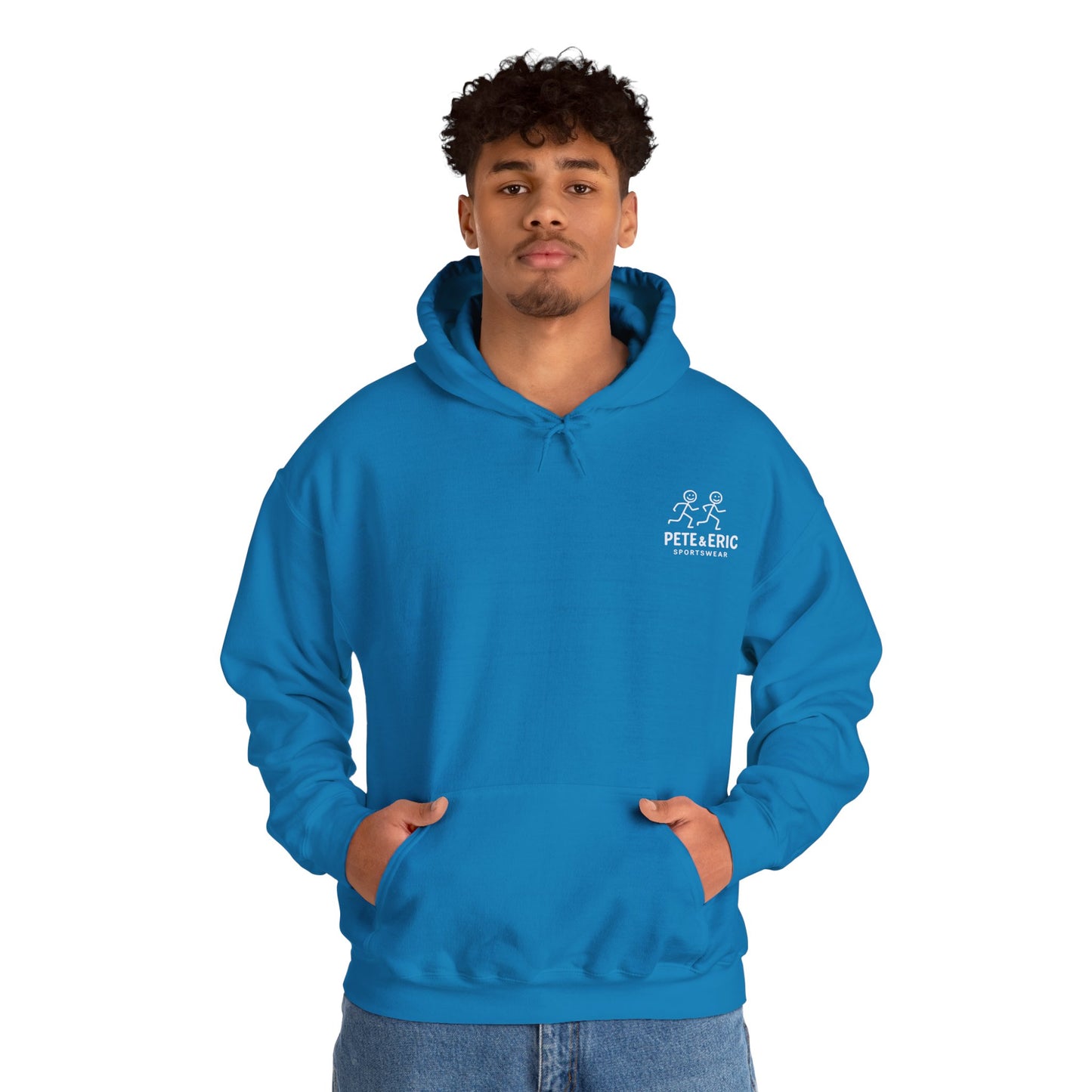 Pete and Eric Sportswear Logo Hoodie UK
