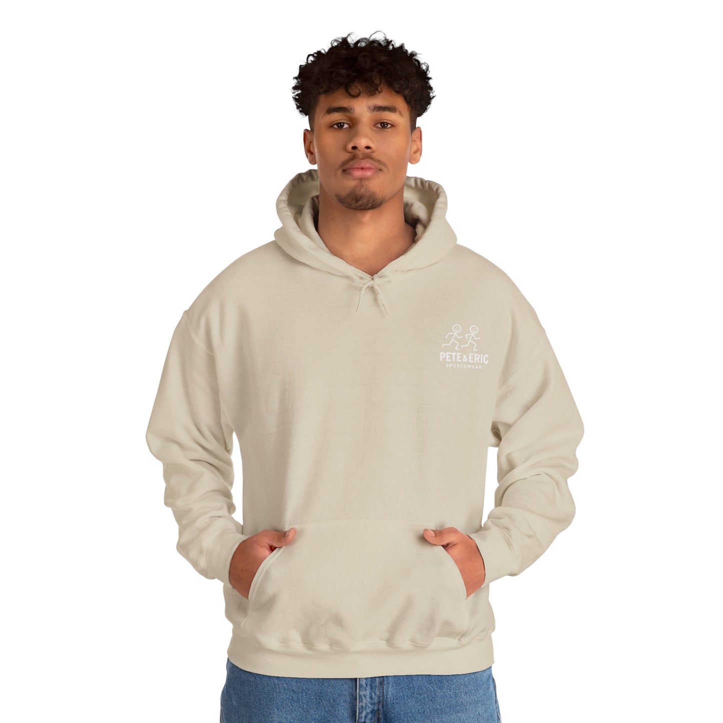 Pete and Eric Sportswear Logo Hoodie UK