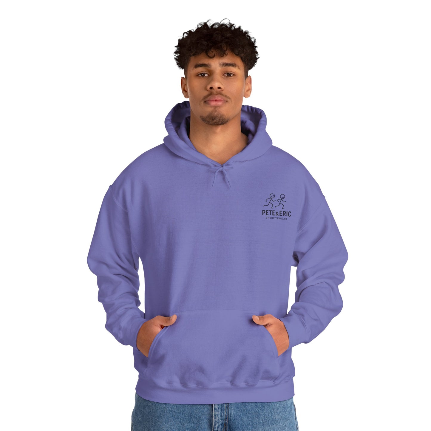 Pete and Eric Sportswear Logo Hoodie