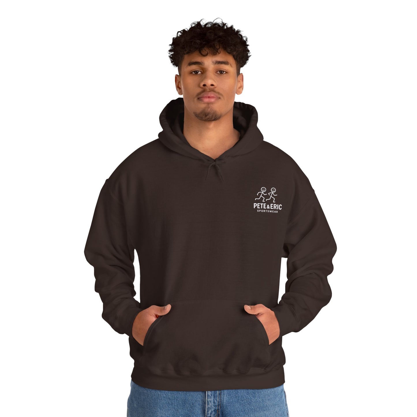 Pete and Eric Sportswear Logo Hoodie UK