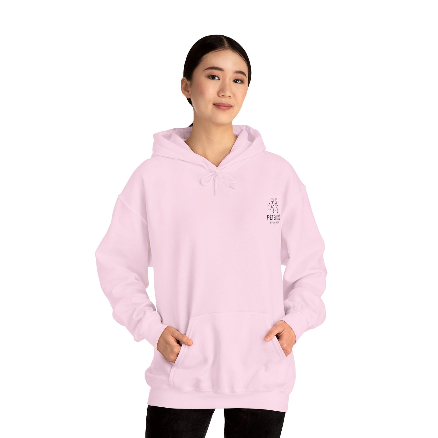 Pete and Eric Sportswear Logo Hoodie
