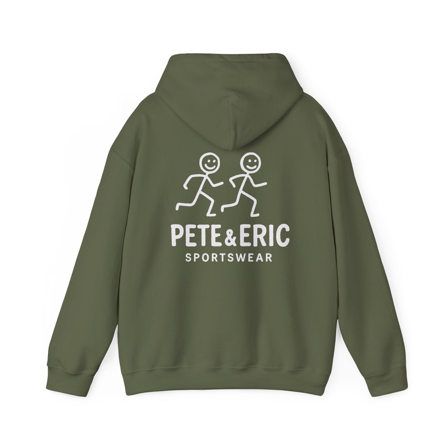 Pete and Eric Sportswear Logo Hoodie UK
