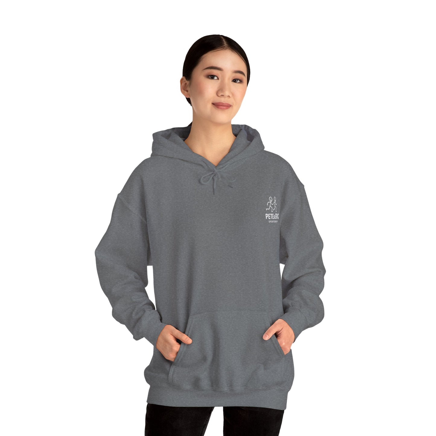 Pete and Eric Sportswear Logo Hoodie UK