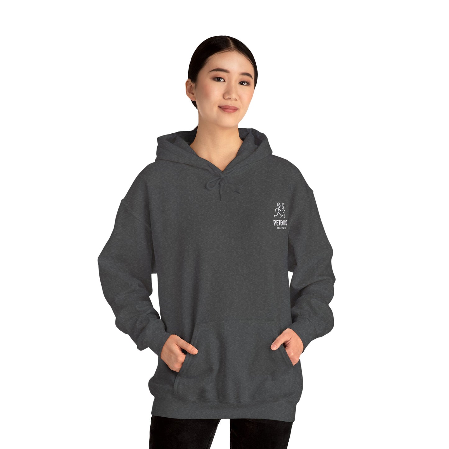 Pete and Eric Sportswear Logo Hoodie UK