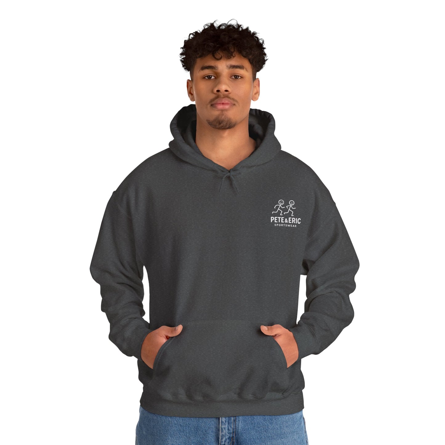 Pete and Eric Sportswear Logo Hoodie UK